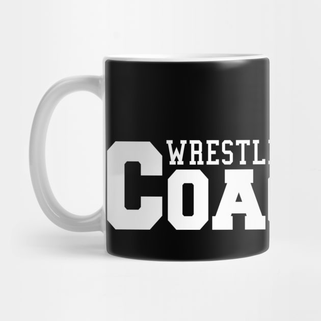 Wrestler Coach Funny Wrestling Dad Sport Gift Idea by AngelGurro